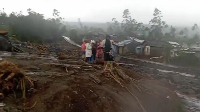 Kondisi dampak banjir di Pemalang.