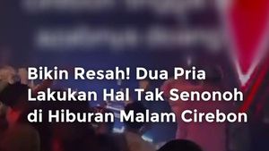 Video: Heboh Aksi Tak Senonoh 2 Pria di Tempat Hiburan Malam Cirebon