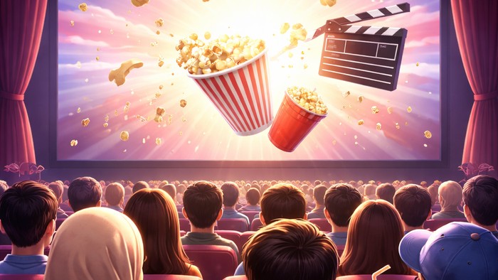 Ilustrasi Nonton Film di Bioskop