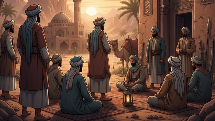 Ilustrasi sahabat nabi