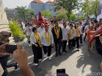 Hadiri Rakorwil PSI Bali, Kaesang Disambut Barong Berkepala Gajah