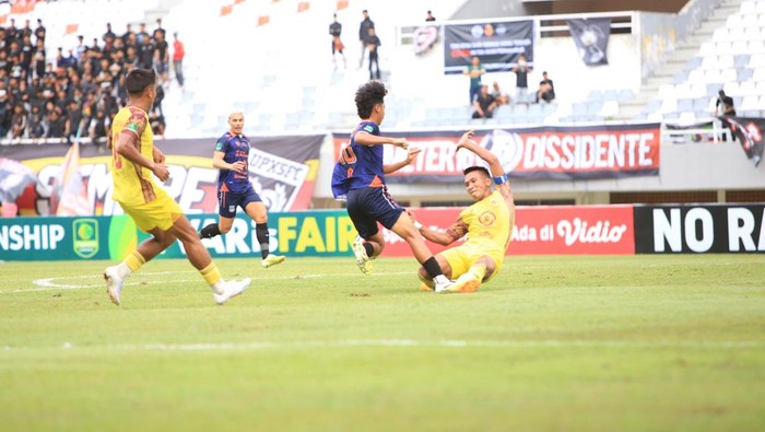 Laga Sriwjaya FC melawan Sumsel United di Championship