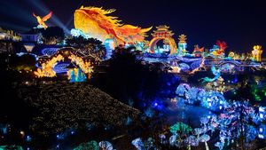 Zigong International Lantern Festival 2026 Dibuka Menyambut Tahun Kuda di China
