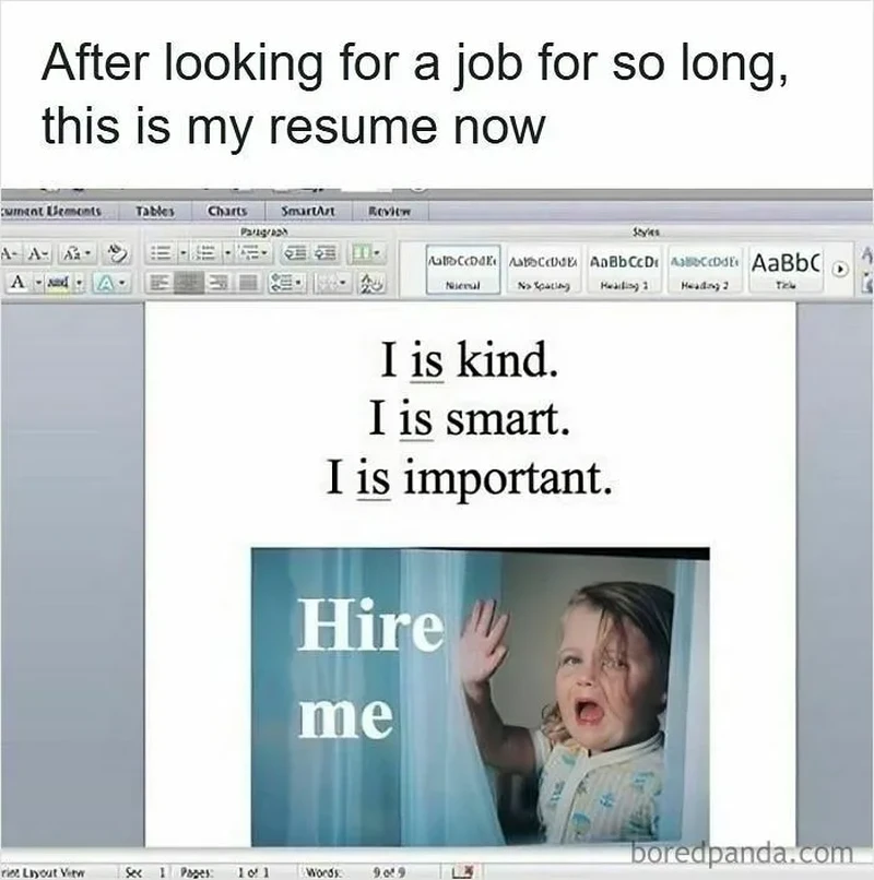 Resume adalah kunci gerbang untuk mendapatkan pekerjaan impianmu. Makanya nggak heran kalau banyak orang membuatnya agak 'lebay' biar keterima kerja.
