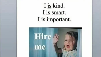 Sudah depresi berat buat bikin resume menarik. Semoga meme ini membuatmu terketuk ya, HRD. Foto: lolzmeme via Bored Panda