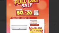 Beli AC Split 1 PK Lebih Hemat di Transmart Full Day Sale