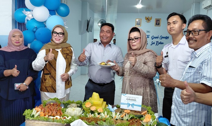 Wabup Deli Serdang Resmikan Dapur MBG SPPG Sei Rotan