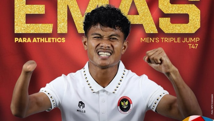 Atlet asal Sumut Rezza Surya Amri sabet medali emas di ASEAN Para Games 2025. (Foto: Dok Instagram Kemenpora)