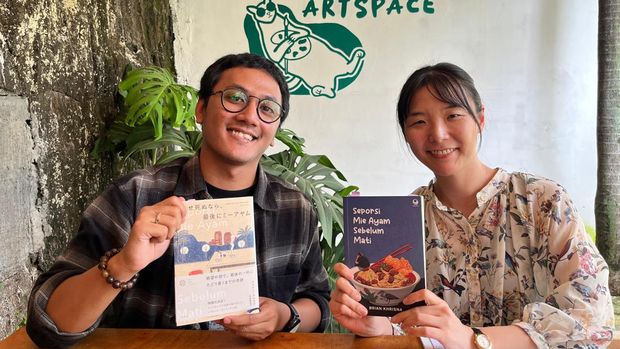 Brian Khrisna penulis buku Seporsi Mie Ayam Sebelum Mati.