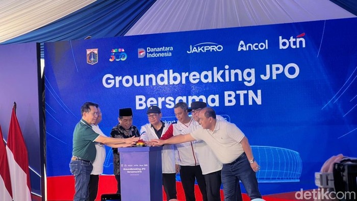 Pramono Groundbreaking Jembatan Penghubung Ancol-JIS, Target Rampung Mei 2026