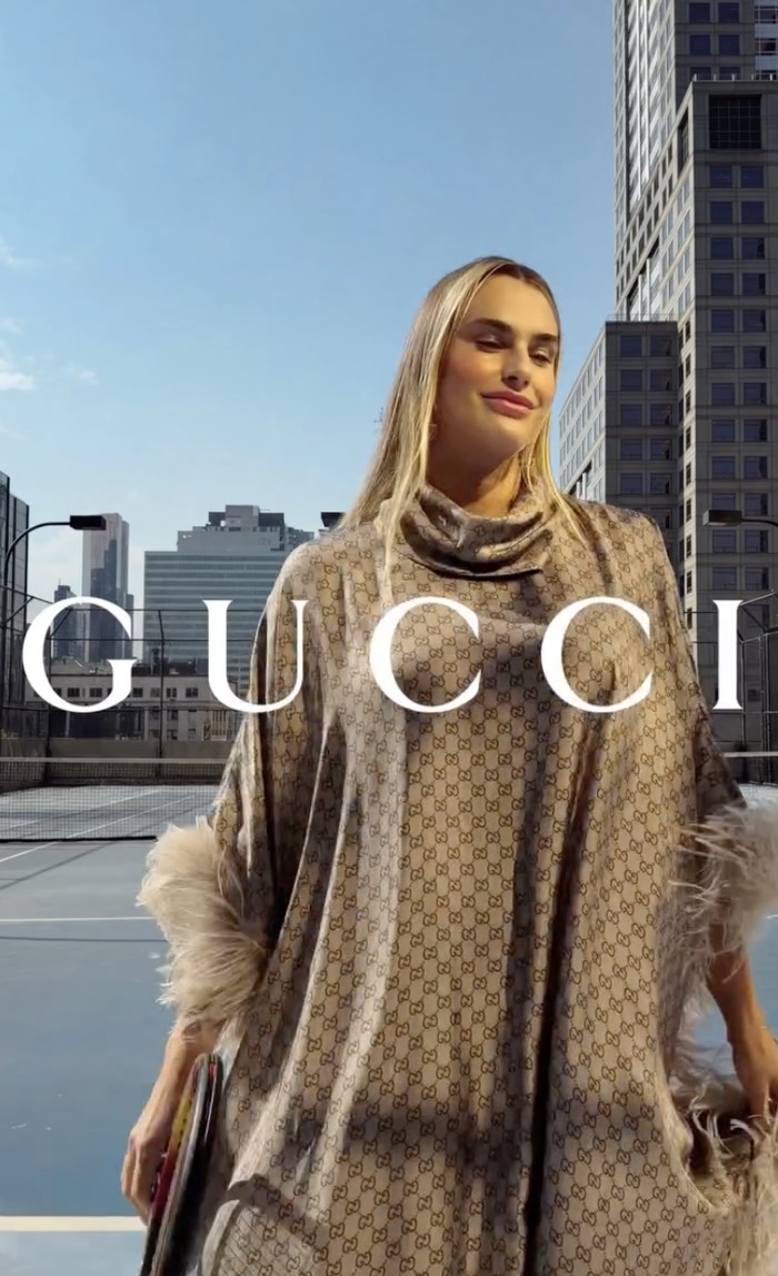 Gucci Gandeng Aryna Sabalenka
