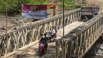 Jembatan Bailey di Agam Rampung, Warga Bisa Melintas Lagi