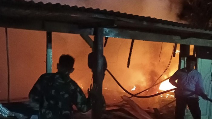 Ditinggal Tengok Anak, Rumah di Andong Boyolali Kebakaran