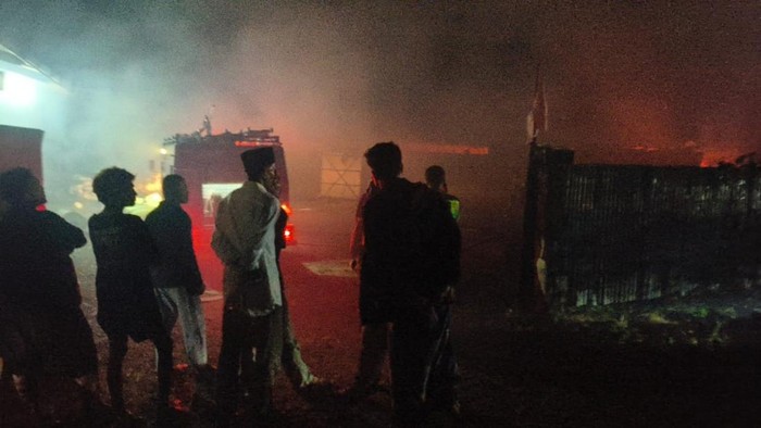 Pabrik Briket Arang di Kunduran Blora Kebakaran