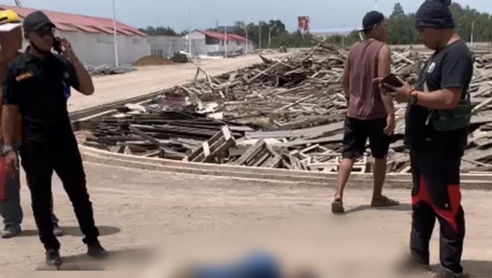 Kecelakaan kerja di smelter bauksit Ketapang.