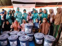 TP PKK Pusat Serahkan Bantuan ke 270 KK Terdampak Bencana di Aceh Timur