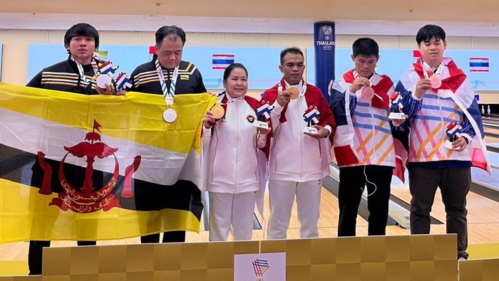 Jebolan STPL Kemensos, Atlet Para Bowling Raih Emas ASEAN Para Games 2025