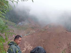 Bapak dan Anak Dilaporkan Tertimbun Longsor di Pemalang Saat Bertani