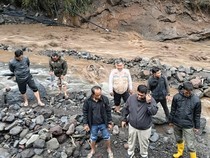 Guci Tegal Tutup Sementara, Perbaikan Tunggu Cuaca