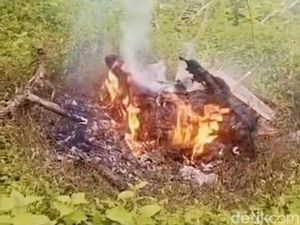 Warga Lihat Mobil Putih Parkir Sebelum Penemuan Mayat Terbakar