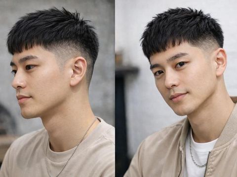 Model Rambut Pria Korea Terbaru