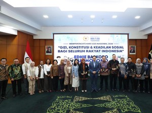 Peringati Hari Gizi Nasional, Ibas Tegaskan Gizi adalah Amanat Konstitusi