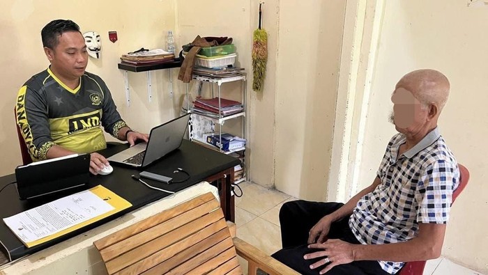 Pria tua inisial M di Kabupaten Landak ditangkap setelah memerkosa perempuan disabilitas.