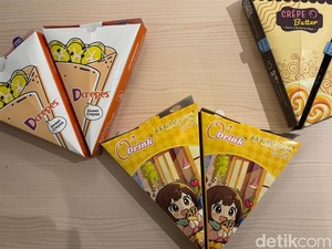 Adu Lezat 3 Crepes Kacang Cokelat Keju, Mana Paling Enak?