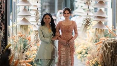 Foto Sherina Adik Syifa Hadju yang Dampingi di Acara Lamaran, Jarang Tersorot
