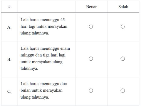 Soal TKA SD Kelas 6 Matematika Soal TKA SD Kelas 6 Matematika