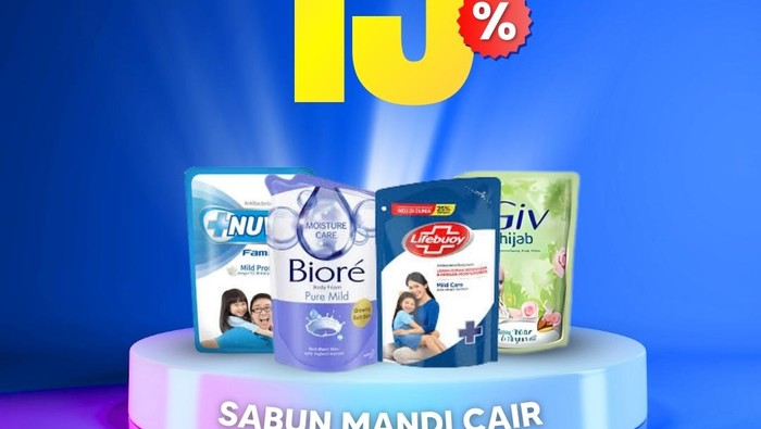 Sabun Mandi Cair Banting Harga di Transmart Full Day Sale