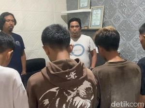 4 Anggota Geng Motor Keroyok Sejoli di Jalan Metro Tanjung Bunga Makassar