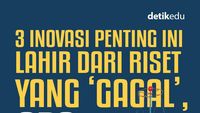 Infografis: 3 Inovasi Penting Ini Lahir dari Riset yang Gagal, Apa Saja?