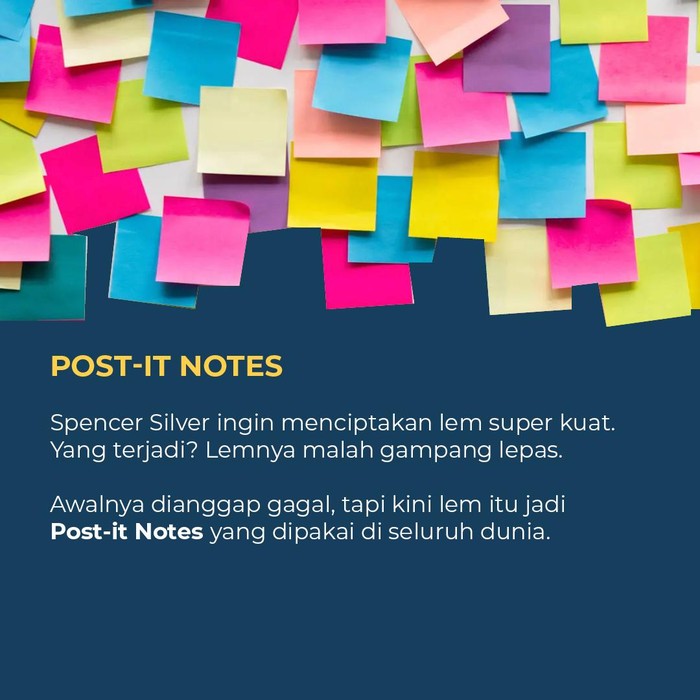 3 Inovasi penting ini lahir dari riset yang gagal 3 Inovasi penting ini lahir dari riset yang gagal