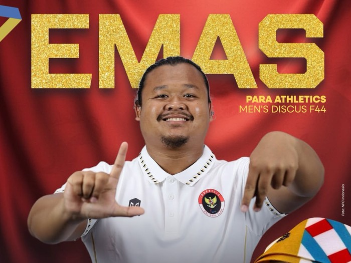Reza Perangin-angin meraih emas di ASEAN paragames