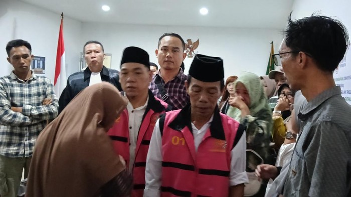 Dua terdakwa perkara Operasi Tangkap Tangan (OTT) Lahat Divonis 1 tahun penjara