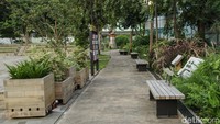 Eks Pabrik Percetakan Uang Disulap Jadi Taman Hijau di Jakarta Selatan