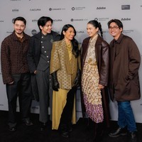 Film Para Perasuk diputar di Sundance Film Festival 2026 yang berlangsung di Salt Lake City, Utah, Amerika Serikat, baru-baru ini. Acara pemutaran pun dihadiri para pemeran utamanya, tanpa terkecuali Maudy Ayunda.  (Foto: Instagram/@maudyayunda)