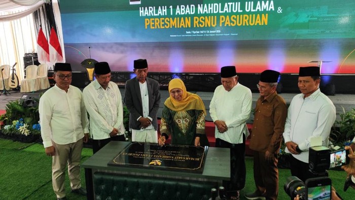 Perluas Akses Layanan Kesehatan, Khofifah Resmikan RSNU Pasuruan