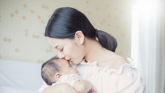 Ilustrasi Ibu dan Bayi