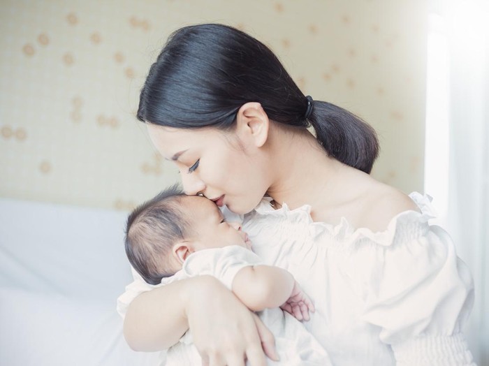 Ilustrasi Ibu dan Bayi