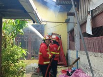 3 Rumah-1 Warung Makan di Padang Hangus Terbakar