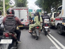Motor Tanpa Pelat Belakang di Surabaya Terancam Denda Rp 500 Ribu