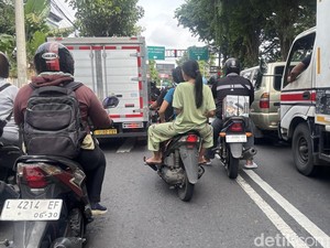 Motor Tanpa Pelat Belakang di Surabaya Terancam Denda Rp 500 Ribu