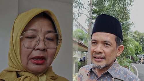 Ketua DPRD NTB Baiq Isvie Rupaeda dan Wakil Ketua II DPRD NTB Yek Agil. (Foto: Ahmad Viqi/detikBali)