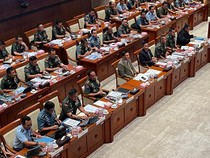 Komisi I DPR Gelar Rapat Tertutup Bareng Menhan dan Panglima TNI