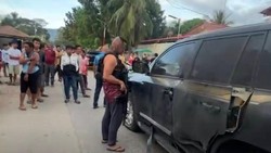 Land Cruiser Tetap Utuh Ditembak RPG