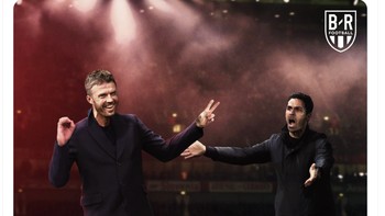 Mikel Arteta tak berdaya melawan Carrick. Foto: X.com