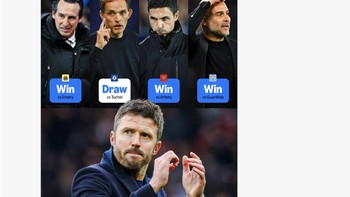 Deretan pelatih kenamaan yang dikalahkan Carrick bersama MU. Foto: X.com