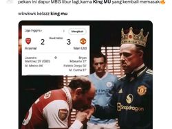 Meme King MU Bikin Silau, Fans Arsenal Siap Kena Mental di Medsos